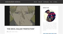 Desktop Screenshot of mahaveerverma.com